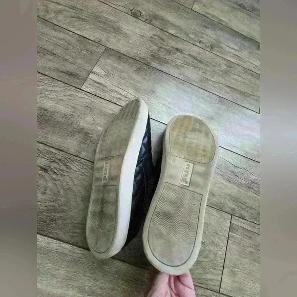 BRASH womens quilted black slip on shoes size 8 - Picture 9 of 11